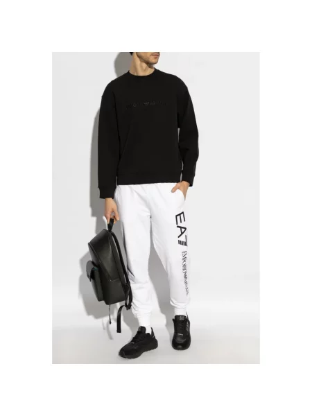 Bluza sportowa Emporio Armani czarna