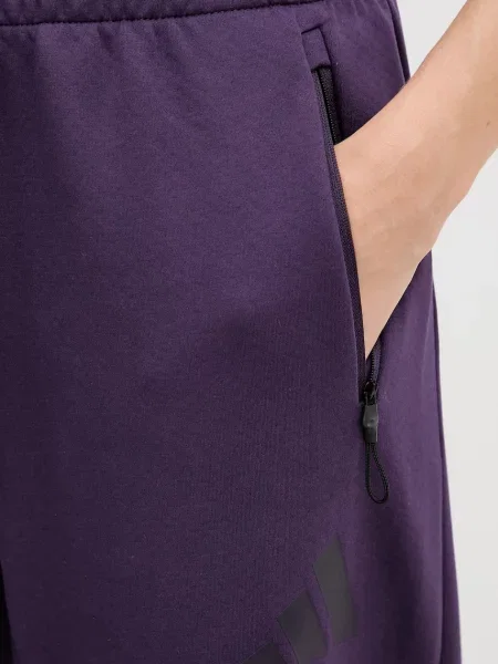 Спортивні штани adidas adidas x Z.N.E однотонні фіолетовий