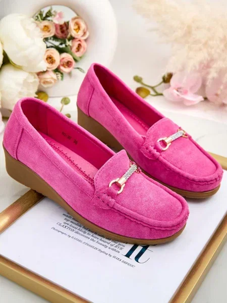 Semišové mokasíny Resti hnědé