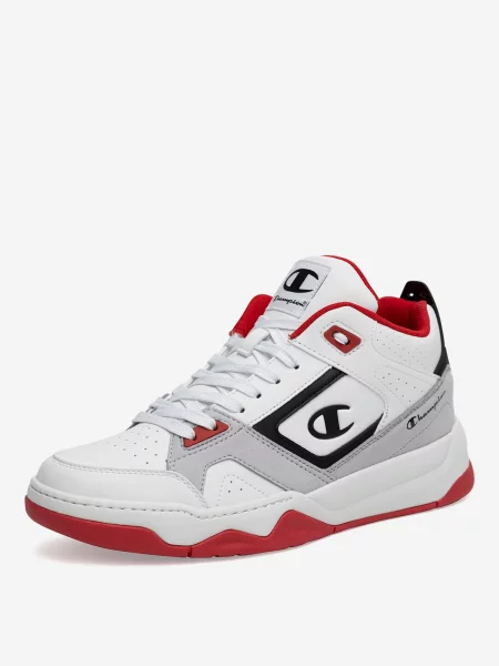 Champion Sneakersy OVERTIME MID bílá