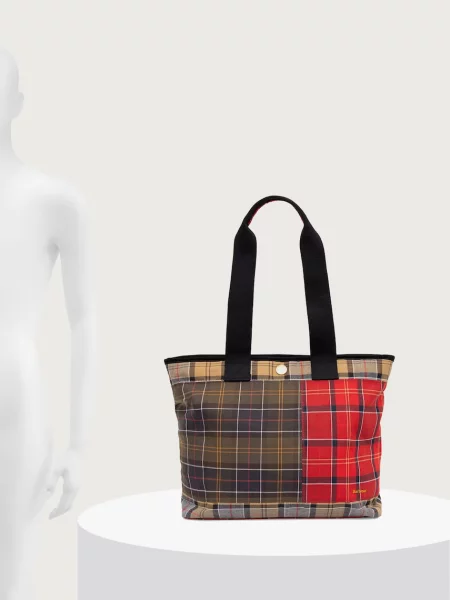 Shopper táska Barbour zöld