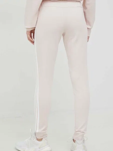 Csíkos nadrág Adidas bézs