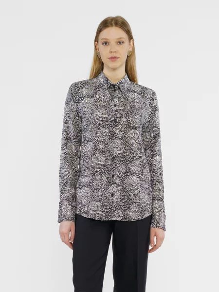 Сорочка Arber білий/чорний біла