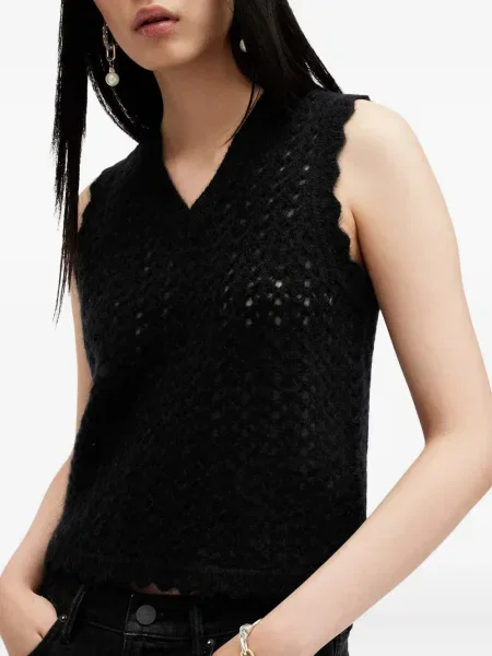 Top Allsaints negru