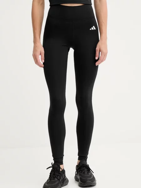 Adidas Performance legginsy treningowe Optime Essentials gładkie czarny