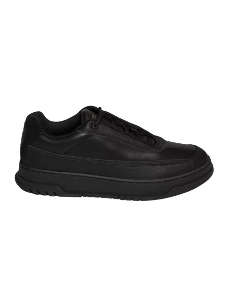 Sneakersy Blauer skórzane czarne