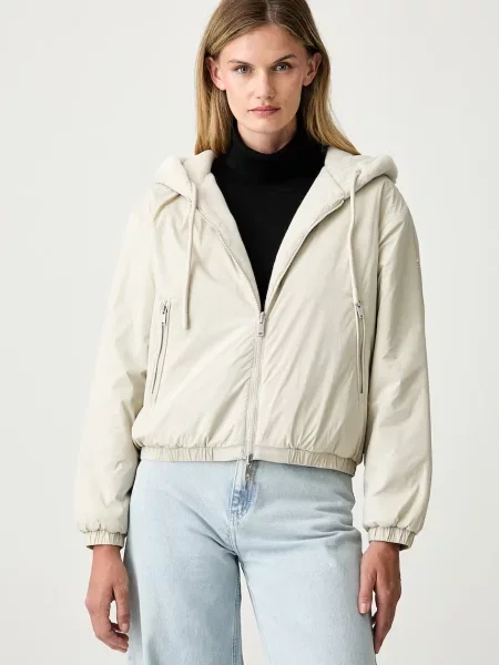 MOOSE KNUCKLES jachetă reversibilă pentru femei bej