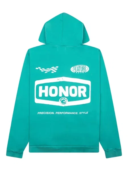 Суичър с качулка Honor The Gift синьо