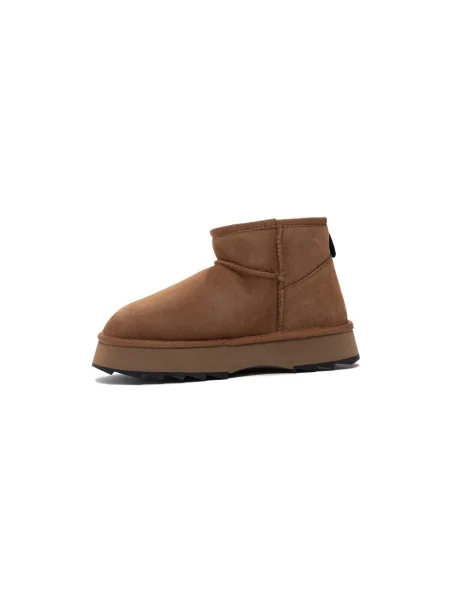 Dámske snehové topánky EMU Australia Sharky Micro Flatform chestnut/black hnedá