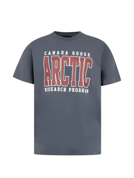 Tricou Canada Goose cu imagine albastru