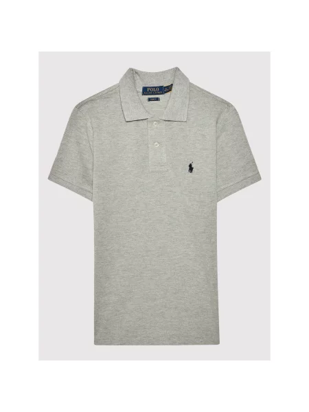 Polo majica Polo Ralph Lauren s kratkimi rokavi siva