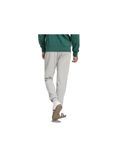 Lung pantaloni Adidas din material terry gri