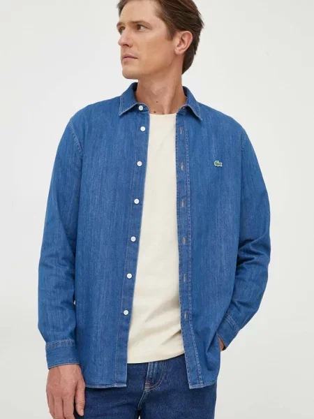 Cămașă Lacoste albastru