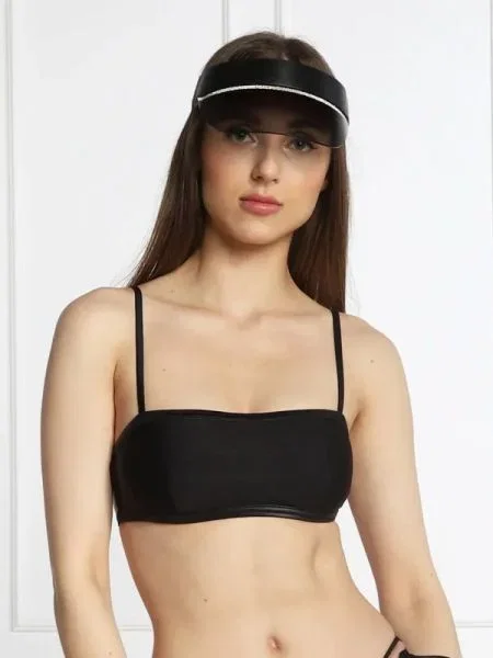 Calvin Klein Swimwear Bikini felső fekete