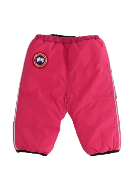 Dětské kalhoty Canada Goose růžové