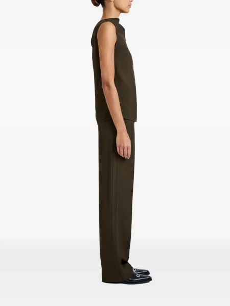 Pantaloni Proenza Schouler maro