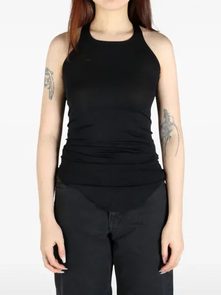 Top Rick Owens Lilies negru
