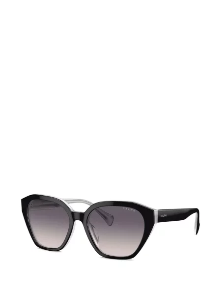 Ochelari de soare Polo Ralph Lauren cu imprimeu geometric negru