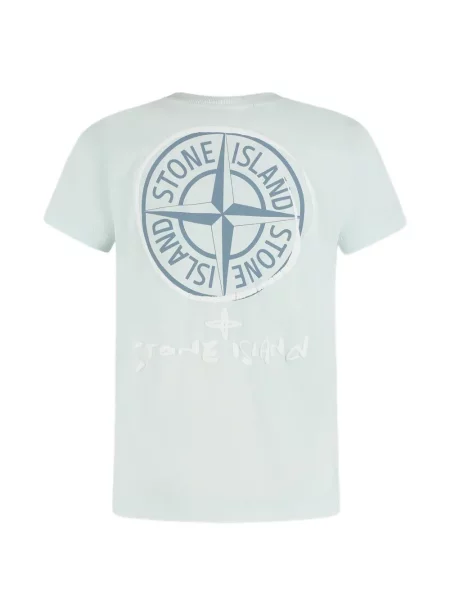 Koszulka dziecięca Stone Island niebieska