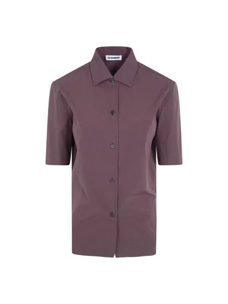 Koszula Jil Sander brązowa