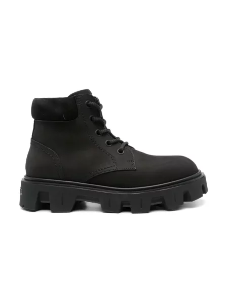 Botki Moncler zamszowe czarne