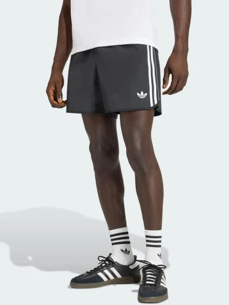 ADIDAS ORIGINALS Hlače Sprinter črna bela