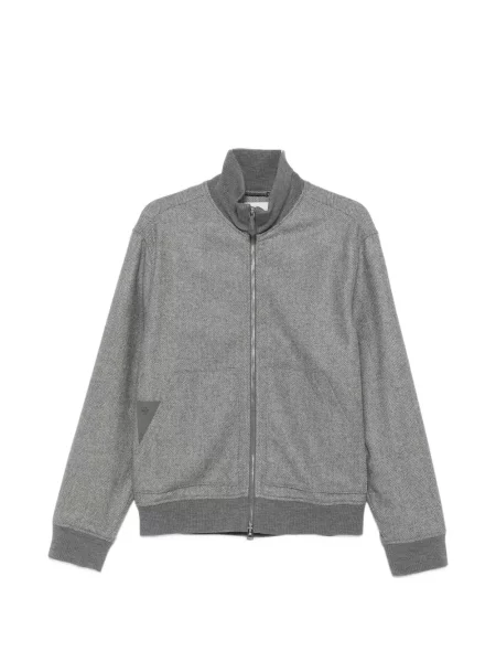 Geacă Jacob Cohën cu model herringbone gri