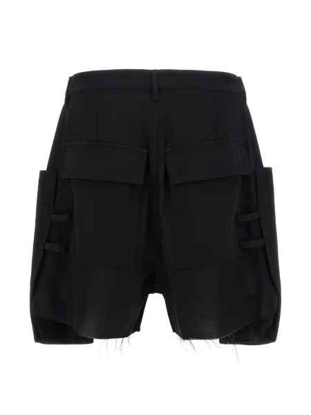 Pantaloni scurți cargo Rick Owens negru