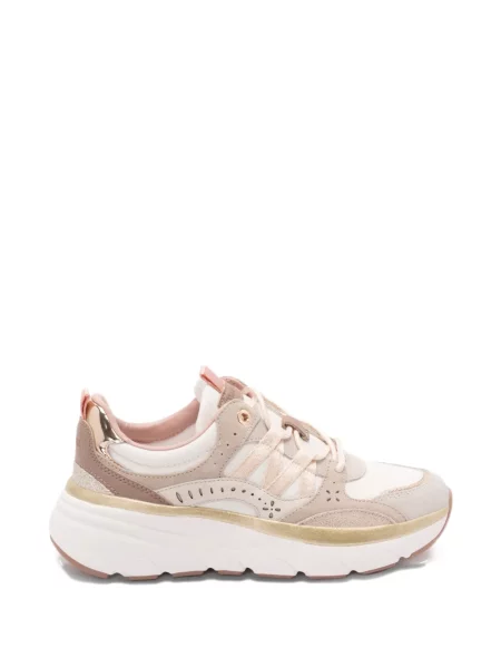 Sneakerși Twinset cu șireturi din dantelă