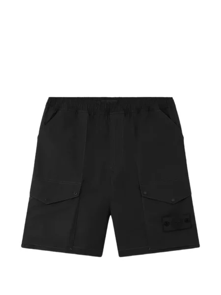 Šortky cargo Stone Island s kamínky černé