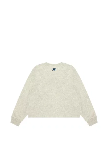 Lung tricou Aape By A Bathing Ape cu imagine gri