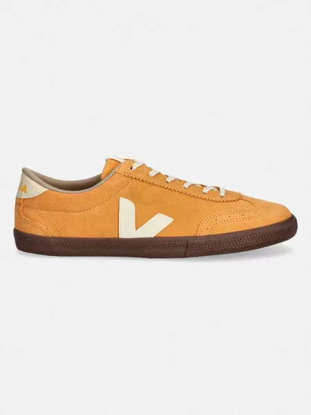 Veja sneakersy zamszowe VOLLEY SUEDE pomarańczowe