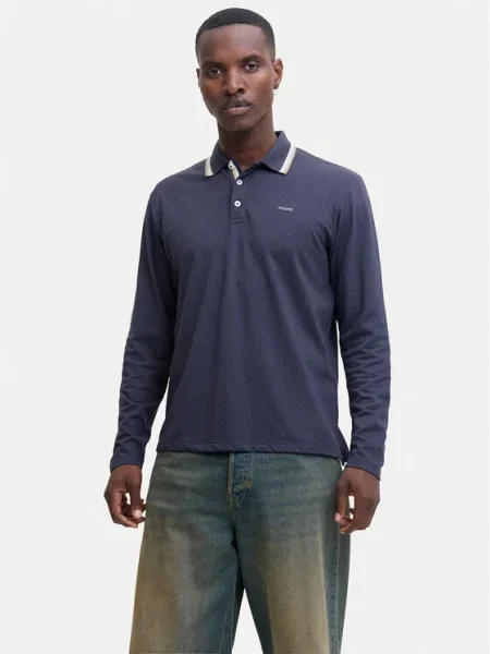 Jack & Jones Pólóing Blualves Regular Fit kék