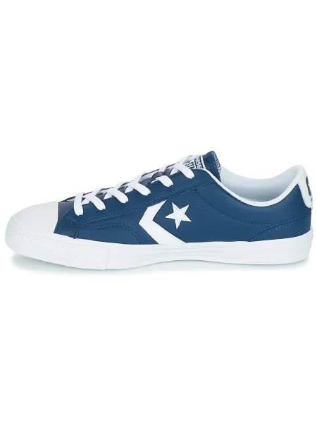 Bőr félcipo Converse kék