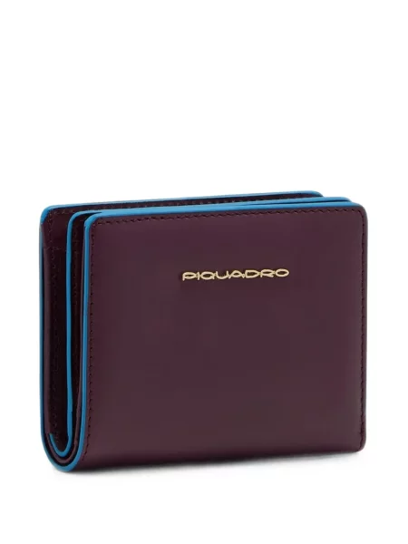 Portofel Piquadro din piele violet