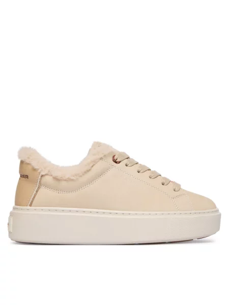 Sneakersy Alexander Smith beżowe