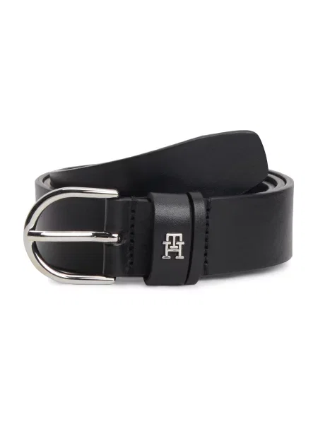 TOMMY HILFIGER Curea ESSENTIAL EFFORTLESS negru