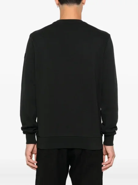 Hanorac Moncler cu broderie negru