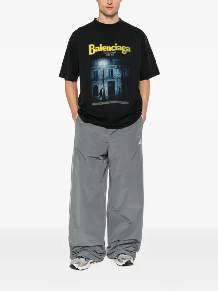 Μπλούζα Balenciaga με σχέδιο γκρι