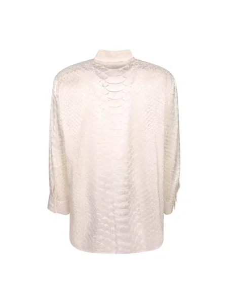 Koszula Roberto Cavalli casual biała