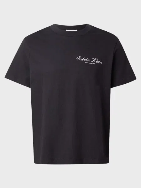 Графический футболка Calvin Klein Jeans черная