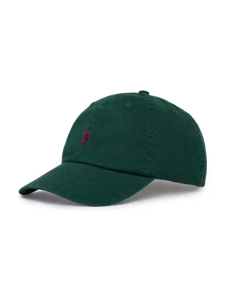 Polo Ralph Lauren czapka z daszkiem zielona
