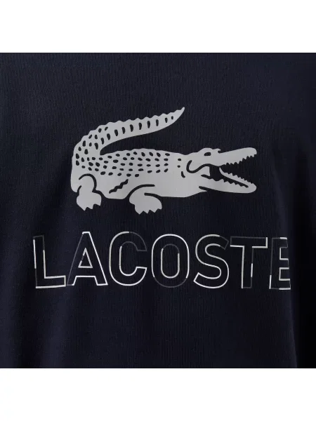 Lacoste Koszulka Relaxed Fit granatowa