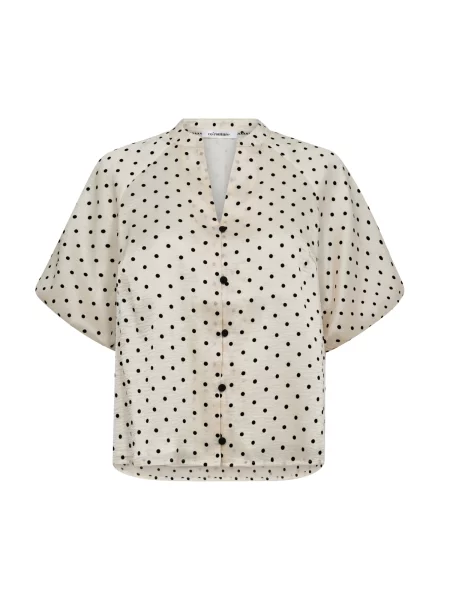 Co'couture Bluză Dilan crem negru