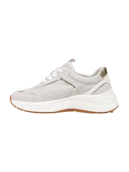 Sneakersy Liu Jo skórzane beżowe