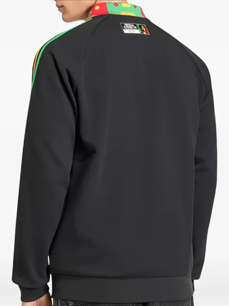 Pantaloni scurți Adidas alergare cu autograf evazate albastru