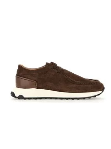 Sneakersy Tod's brązowe