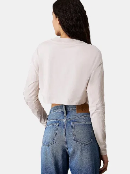 Лонгслів Calvin Klein Jeans сірий