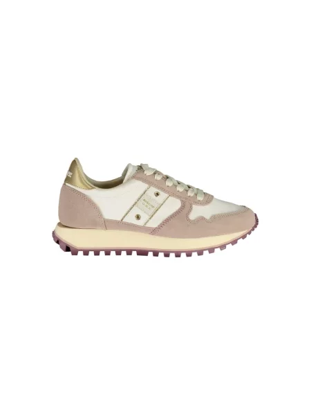 Sneakersy Blauer skórzane
