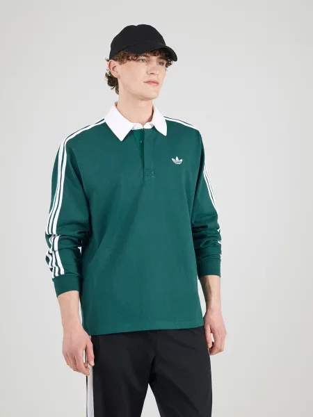 ADIDAS ORIGINALS Tričko smaragdová biela